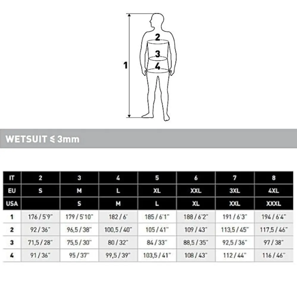 Mares Steamer Manta Wetsuit 2.8mm - Men