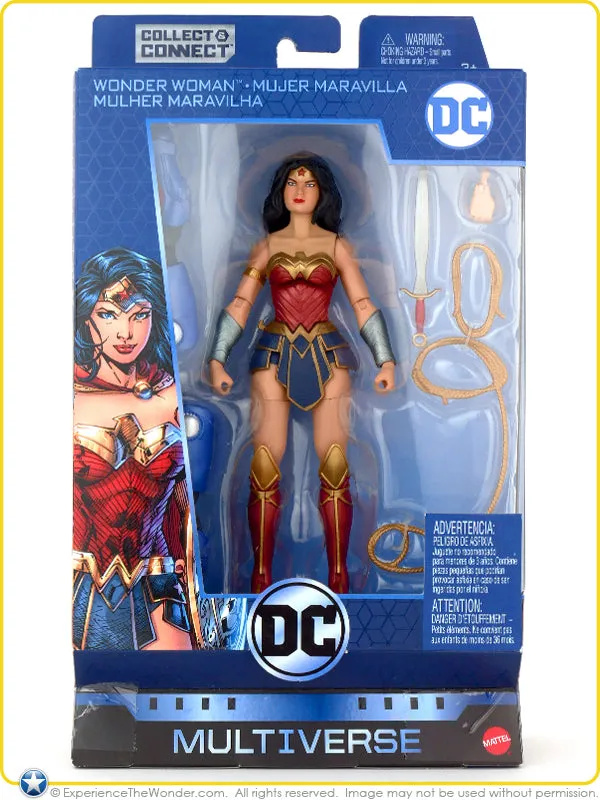 Mattel DC Comics Multiverse Figures: Batman, Wonder Woman, The Ray, Vixen