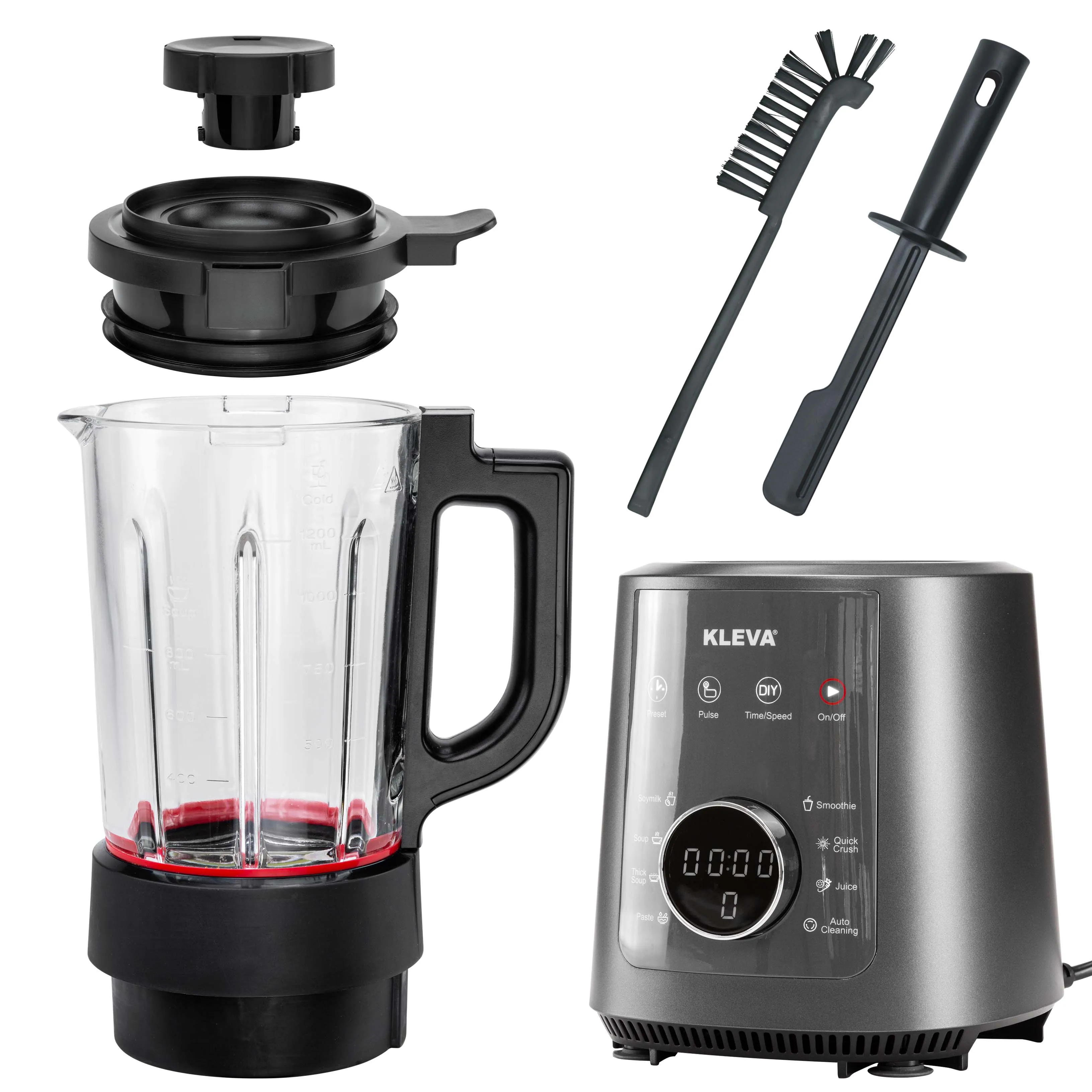 Mealio® Hot & Cold Blender - Professional Soup Maker & Smoothie Blender in 1   FREE One Button Cooker   Recipe E-Book