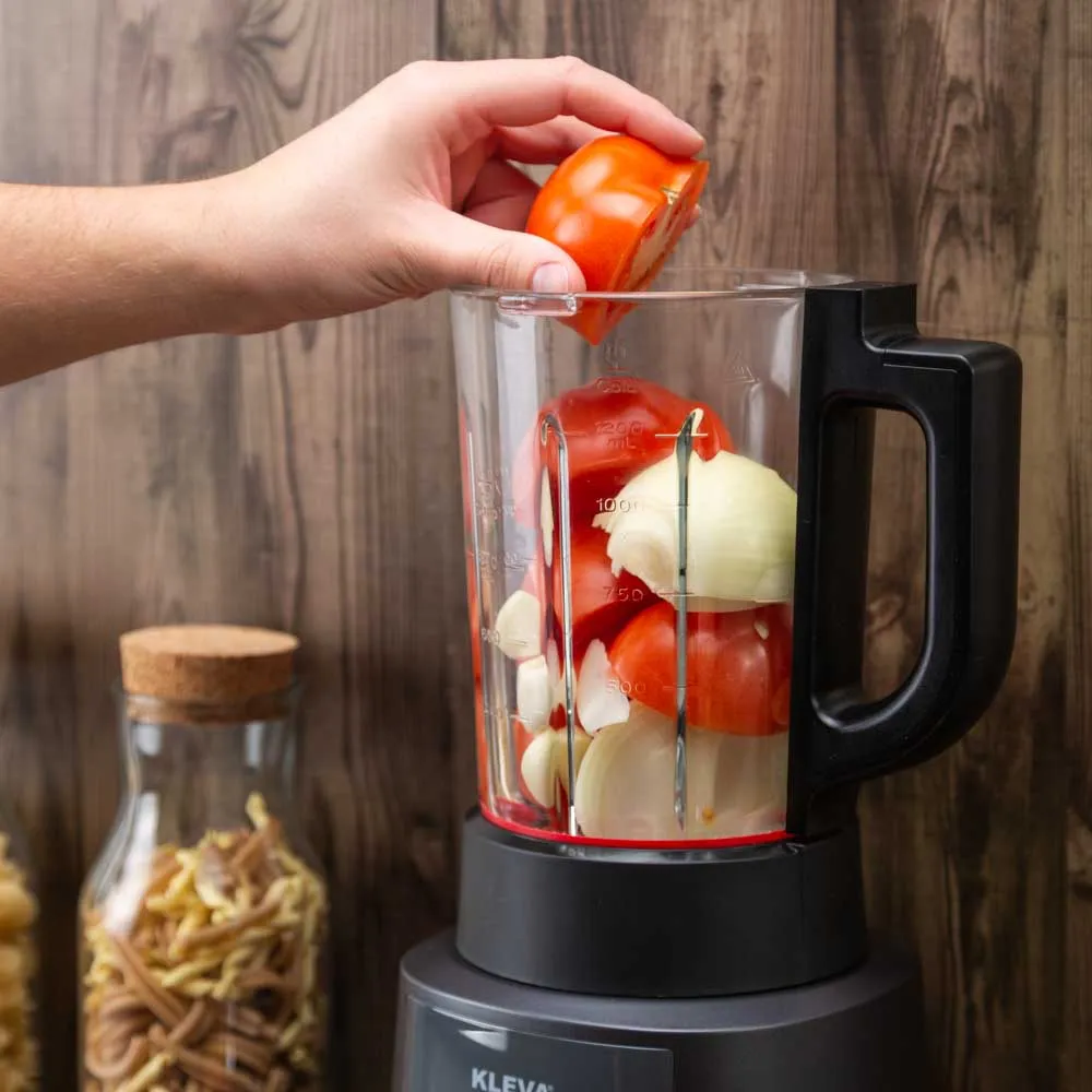 Mealio® Hot & Cold Blender - Professional Soup Maker & Smoothie Blender in 1   FREE One Button Cooker   Recipe E-Book