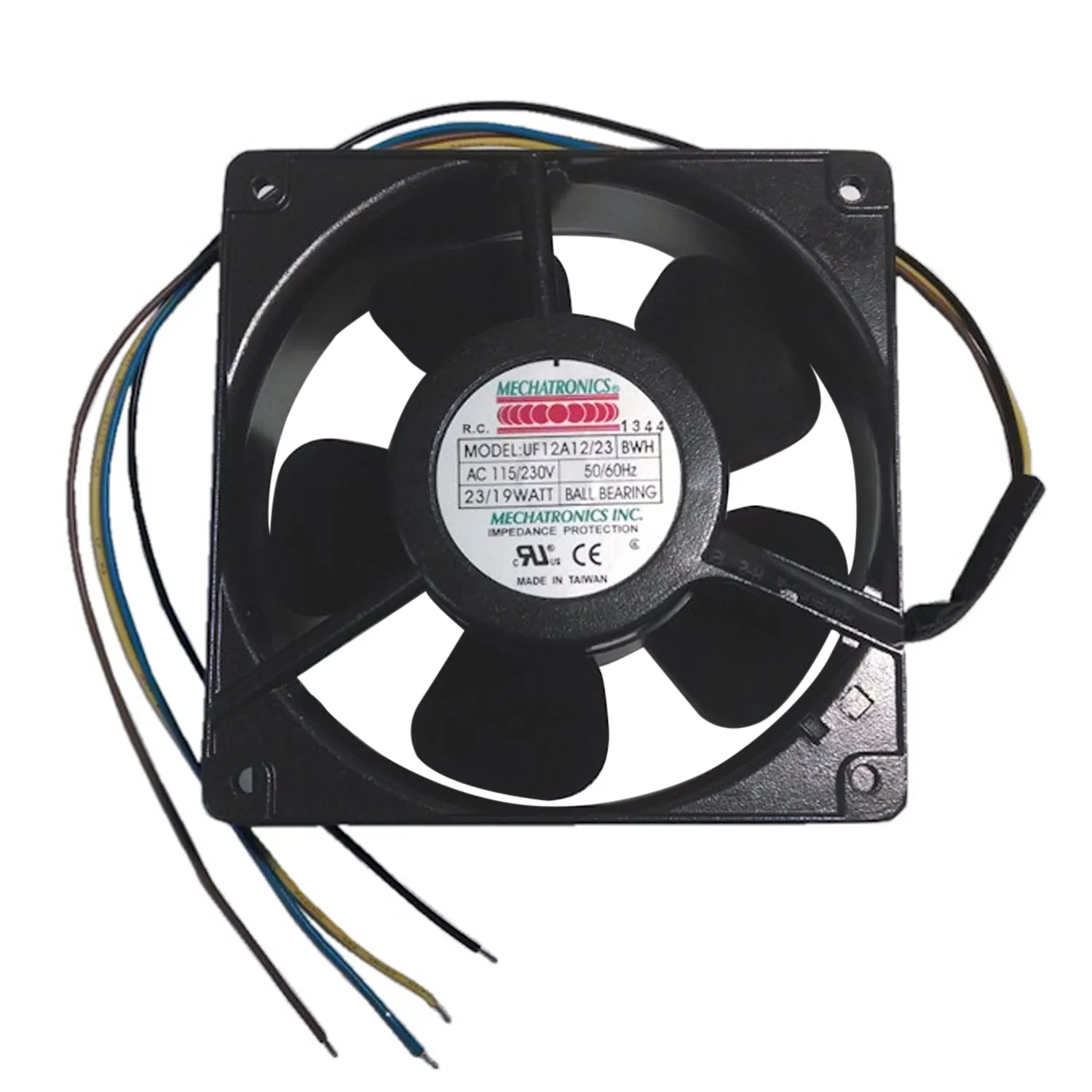 Mechatronics 120x120x38mm High Speed Dual Voltage AC Fan UF12A12/23-BWHR