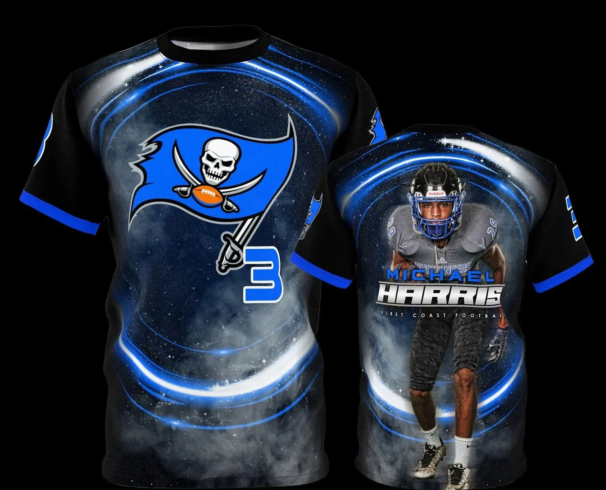 Men's Custom Sublimated T-Shirts