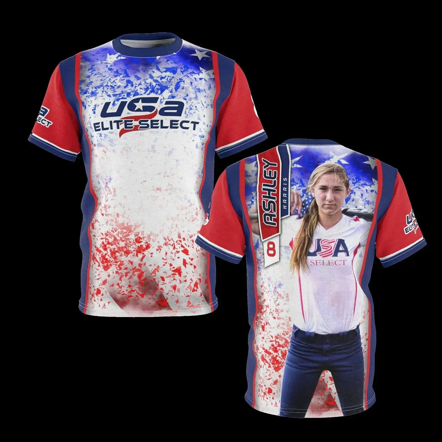 Men's Custom Sublimated T-Shirts