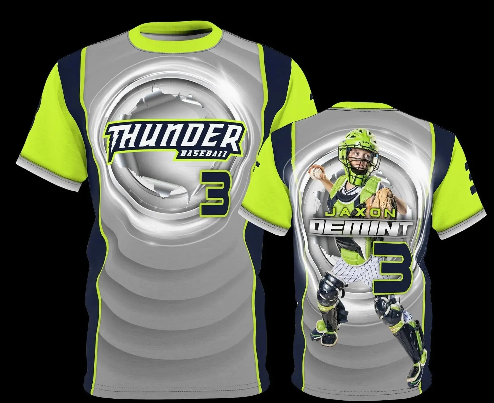 Men's Custom Sublimated T-Shirts