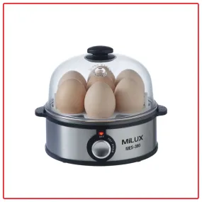 Milux MES-380 360W Fry Egg Function & 7 Eggs Steamer