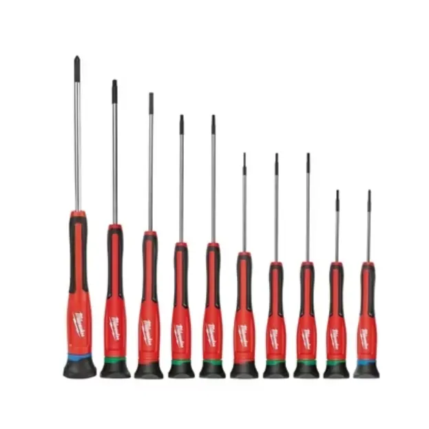 Milwaukee 48-22-2612 Precision Screwdriver Set, 10pc