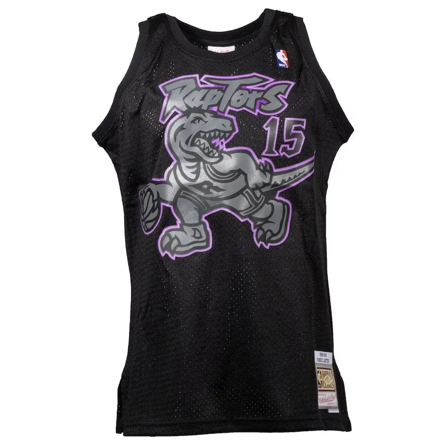 Mitchell & Ness Men's NBA Toronto Raptors Vince Carter Black Dynamic Swingman Jersey