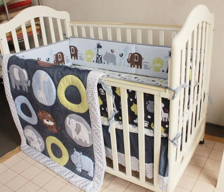 My Baby Jungle- Baby Bumper Set