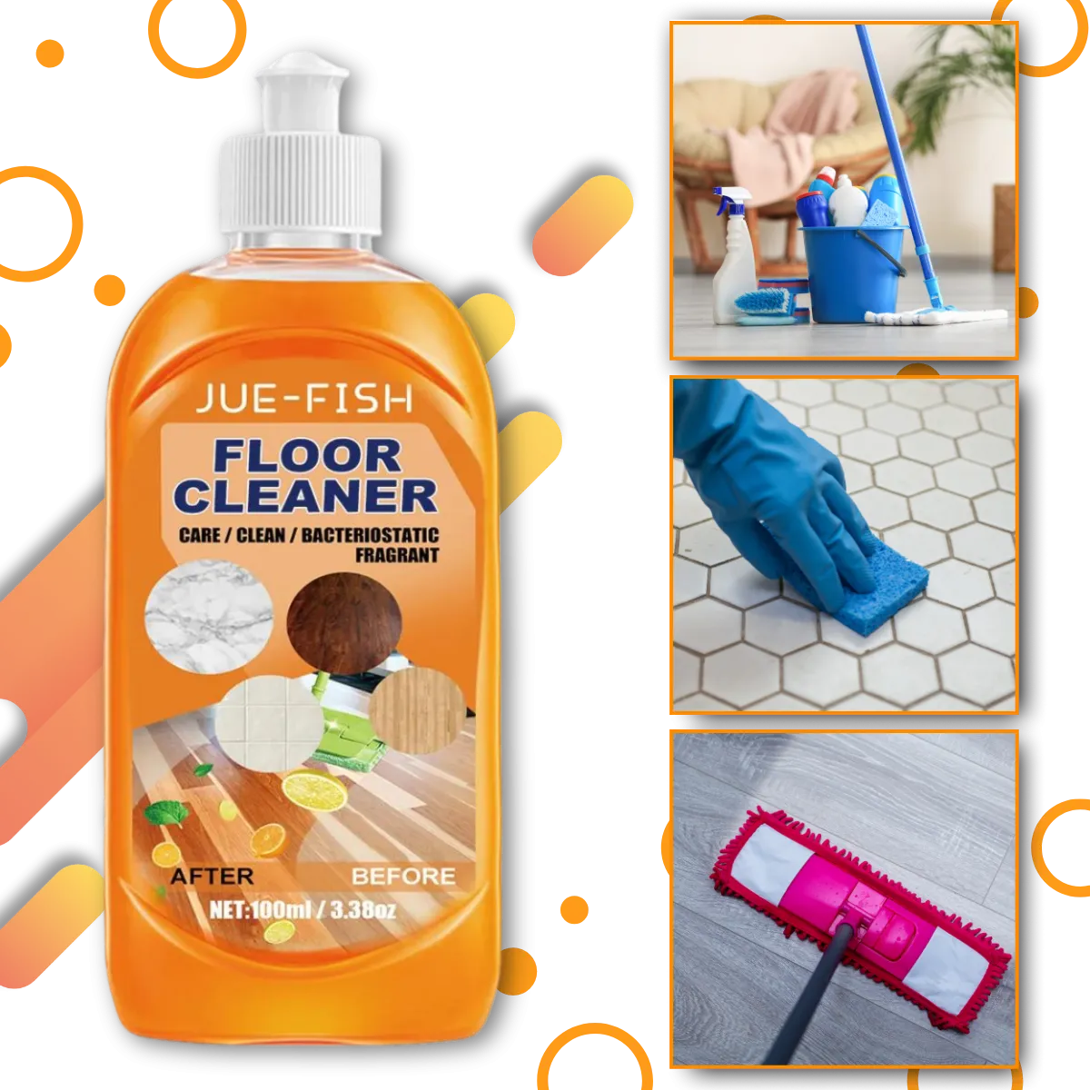 Natural Scent Multipurpose Marble Cleaner