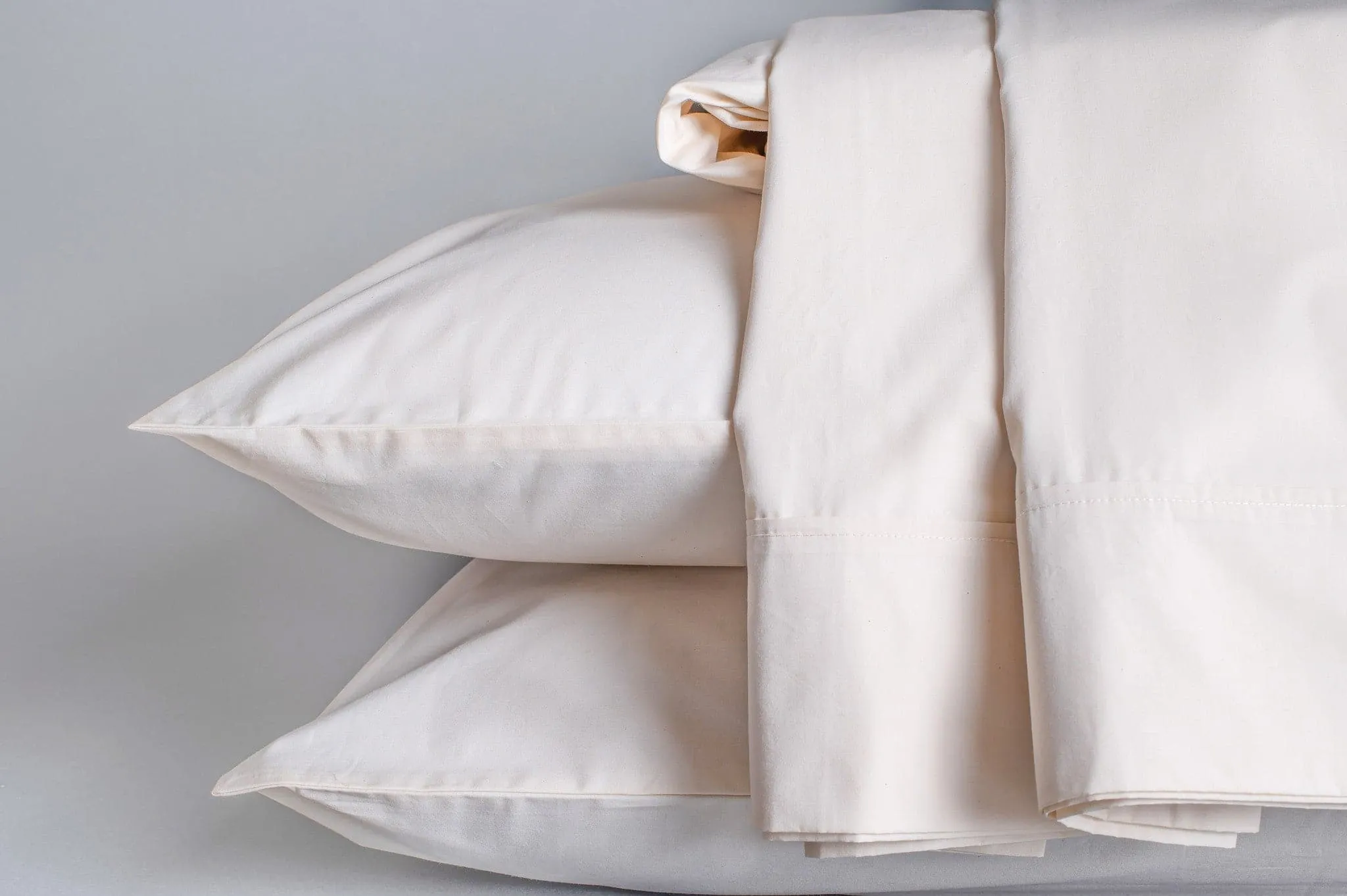 Natural Sleep Organic Cotton Percale Sheet Set