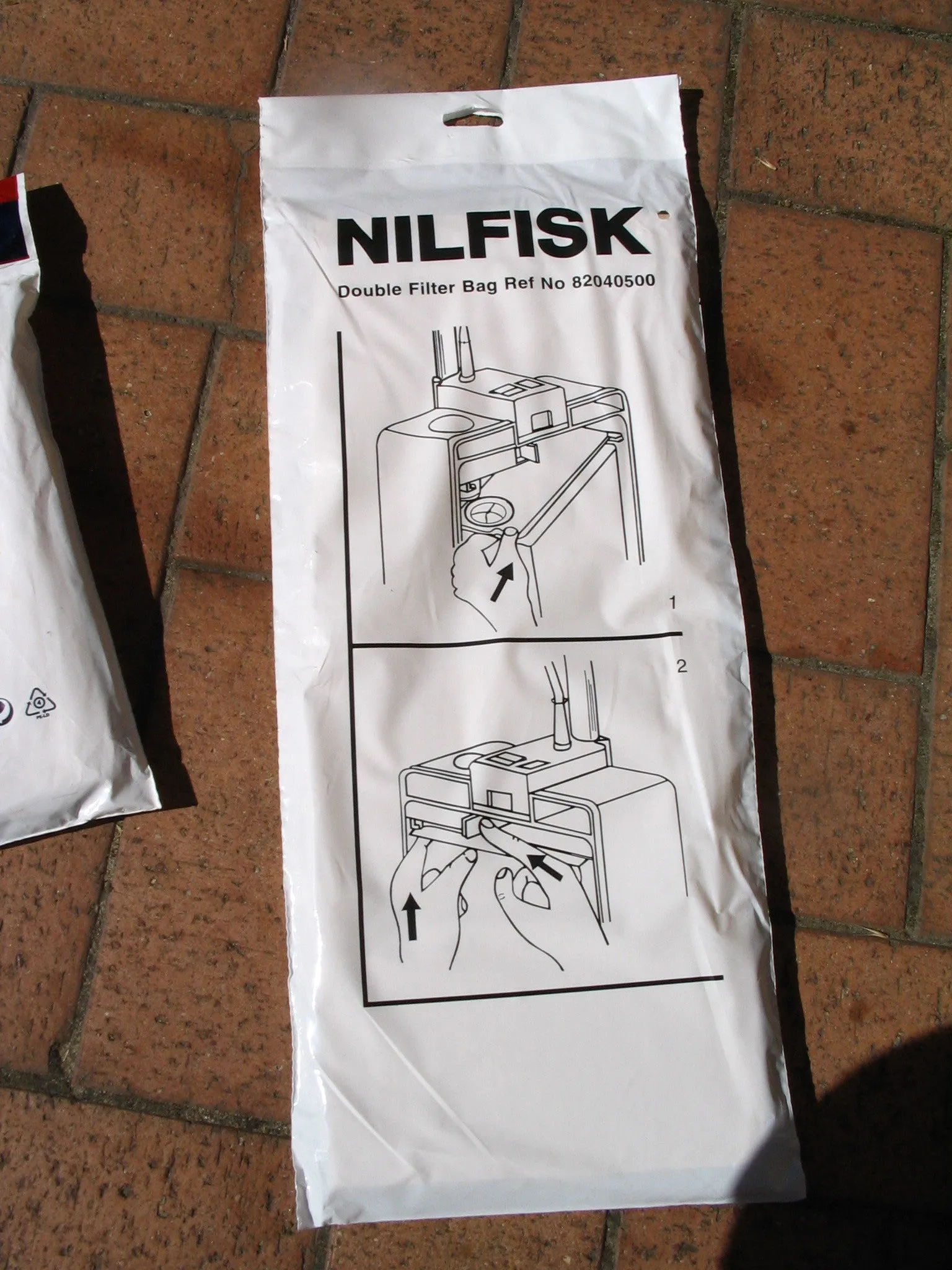 Nilfisk GU350 and GU450 Upright Vacuum Dustbags 5 Pack Plus Microstatic Filter OBSOLETE