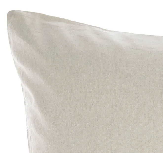 Nimes Linen Standard Pillowcase Natural