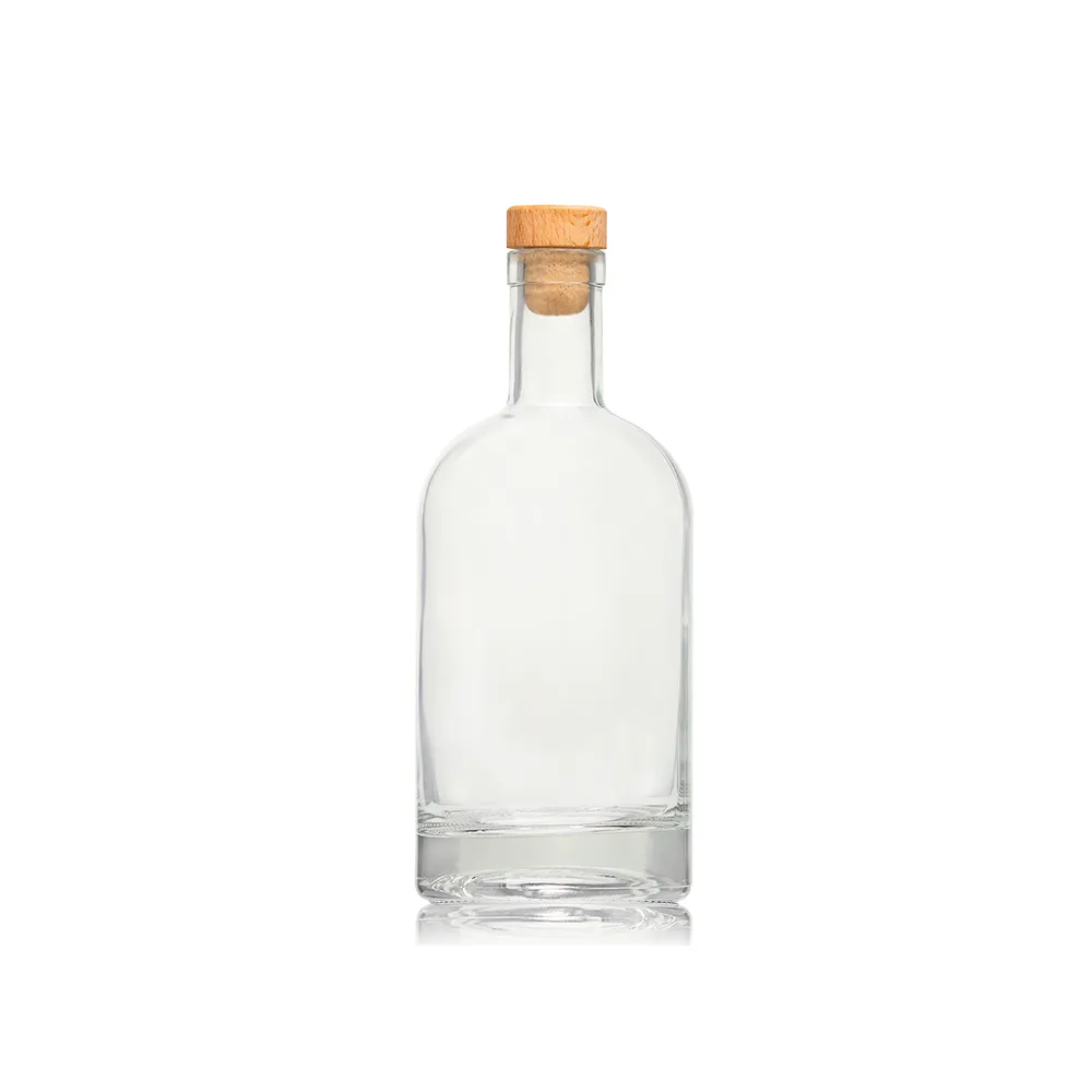 Nocturne Glass Bottle 500ml with Wooden Barstopper