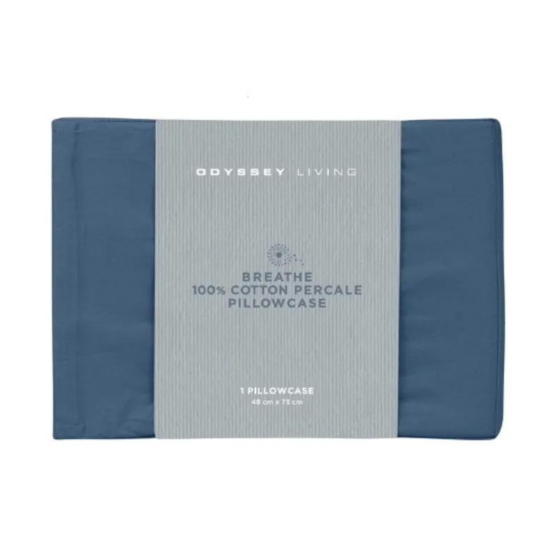 Odyssey Living Breathe Cotton Pillowcase