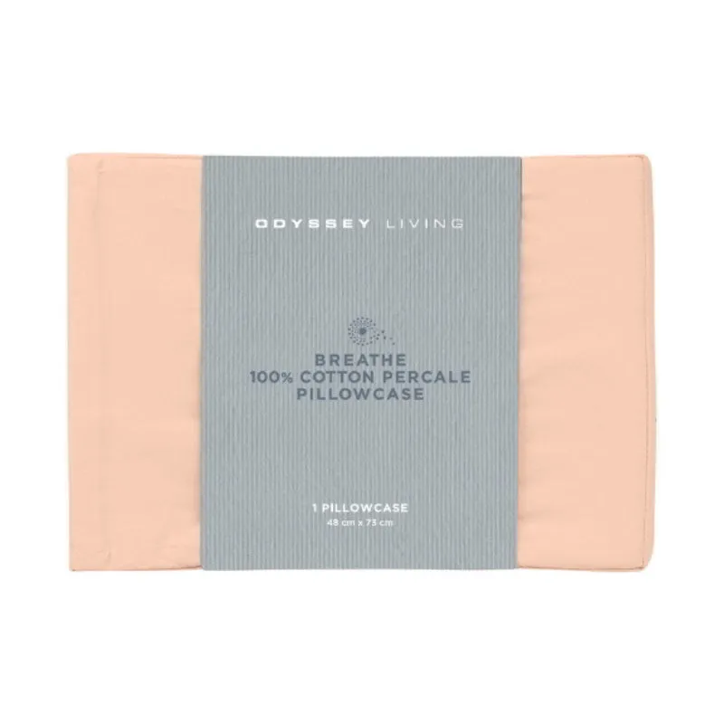 Odyssey Living Breathe Cotton Pillowcase