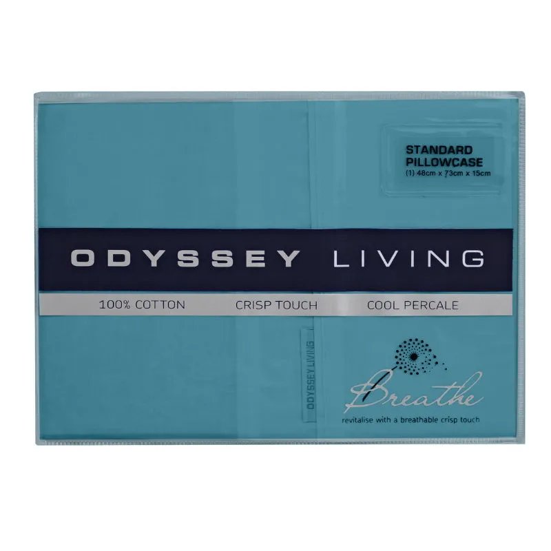 Odyssey Living Breathe Cotton Pillowcase