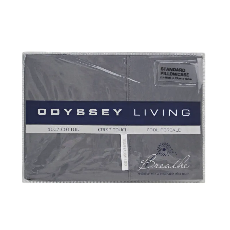 Odyssey Living Breathe Cotton Pillowcase