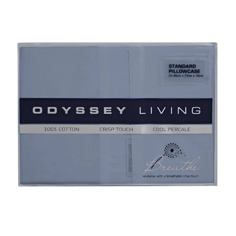 Odyssey Living Breathe Cotton Pillowcase