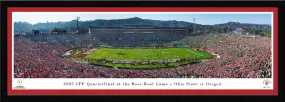 Ohio State Buckeyes 2025 Rose Bowl Game vs. Oregon Select Frame Panorama