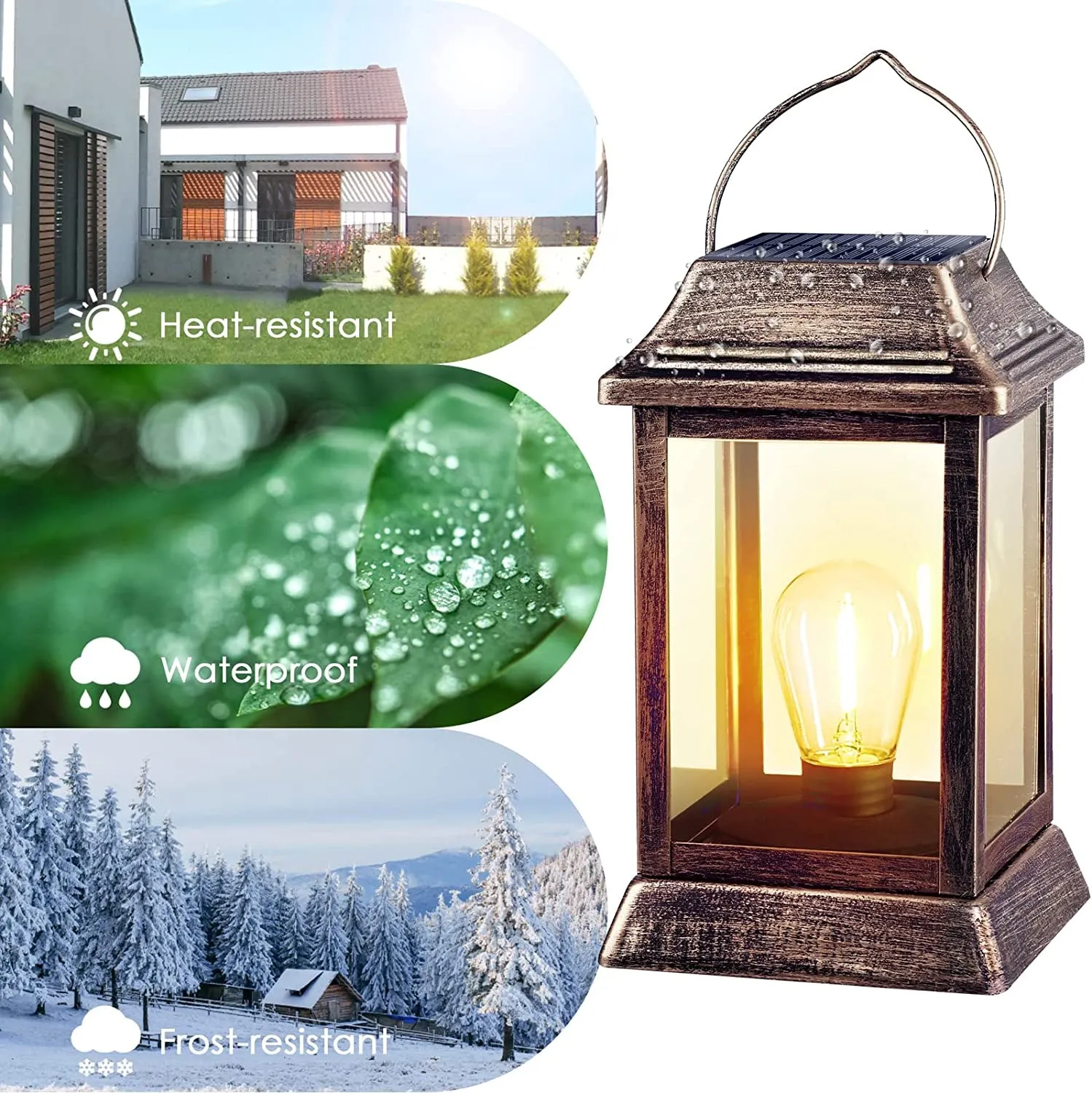 Outdoor Waterproof Solar Garden Pathway Lights