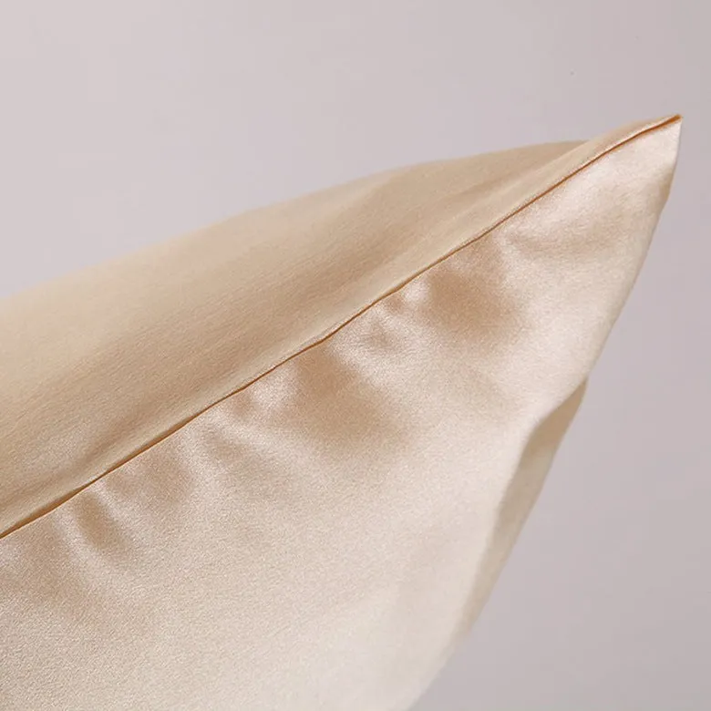 Pillowcase Satin Solid Color Simulation Silk Single Pillowcase Ice Silk Pillowcase