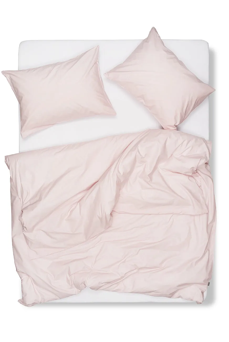 Pima Cotton Percale Bedding in Blush Color