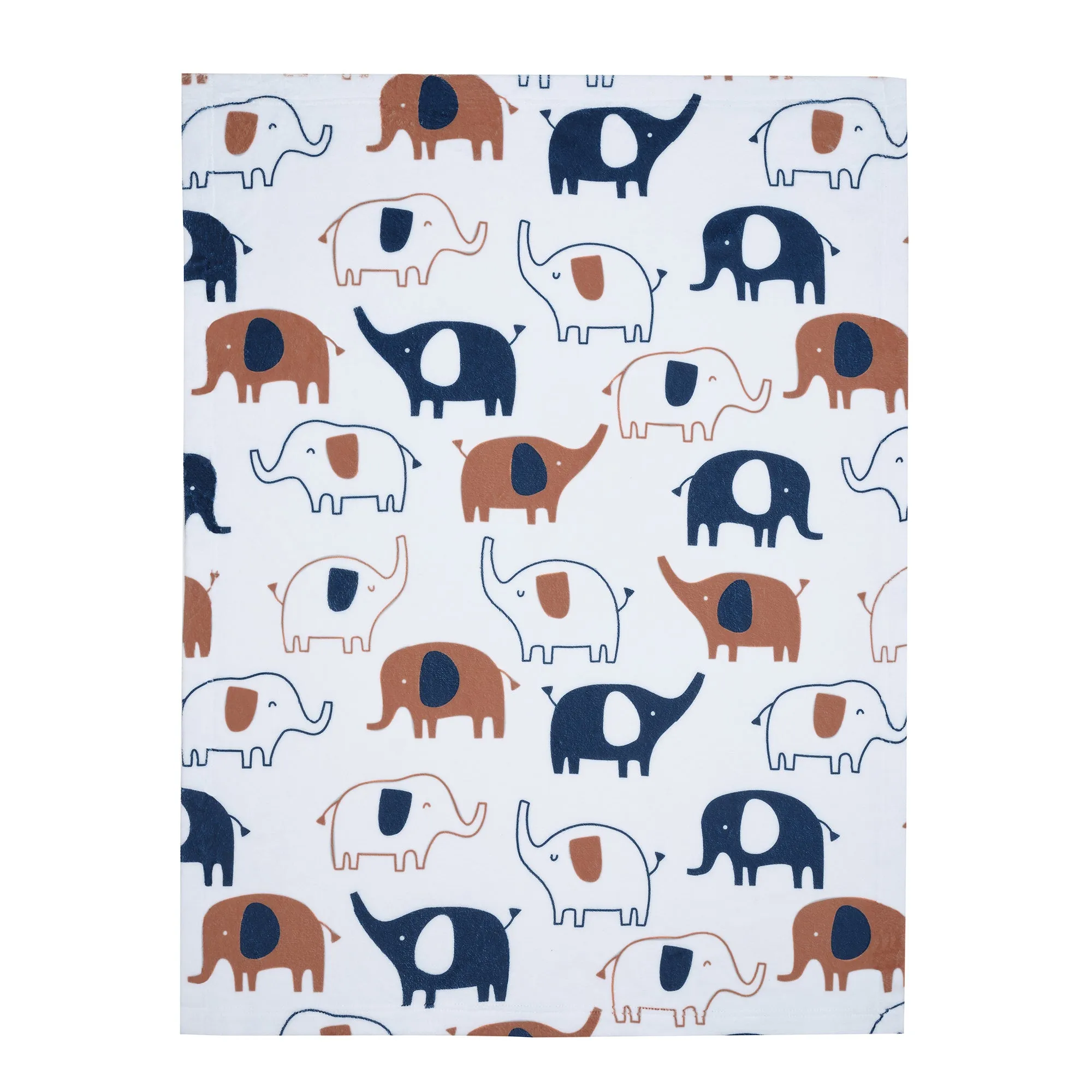 Playful Elephant Baby Blanket