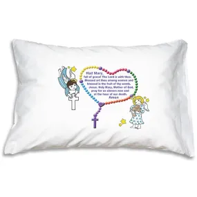 Prayer Pillowcase - Little Angels: Hail Mary