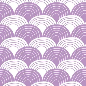 RAINBOWS | Lilac | Pillowcase | 50x75cm / 19.6x29.5"