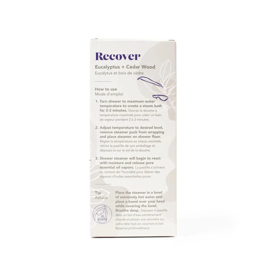 Recover Shower Steamer