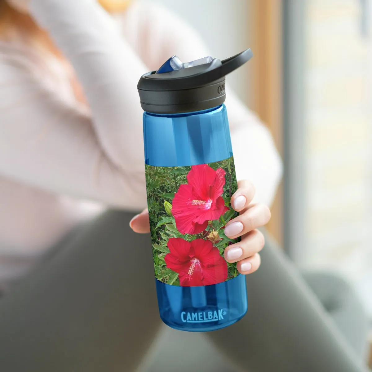 Red Flowers CamelBak Eddy®  Water Bottle, 20oz / 25oz