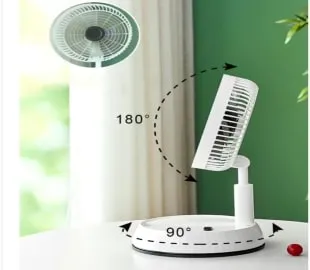 Retractable Desktop Folding Mini Fan.