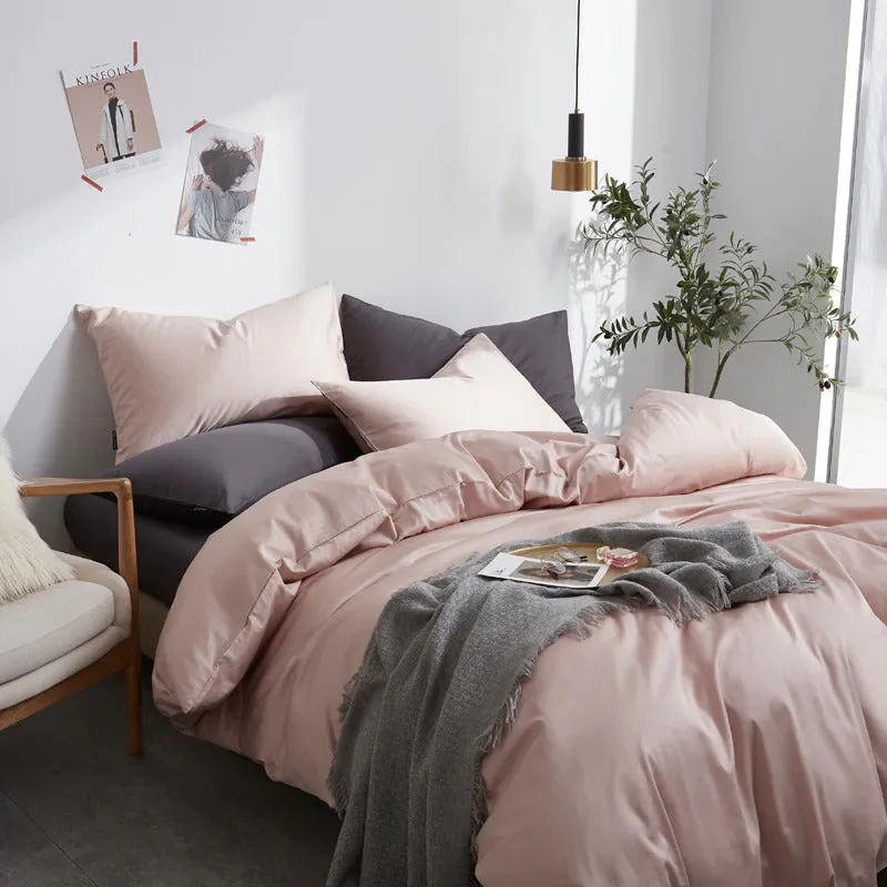 Rose Gold Egyptian Cotton Bedding Set