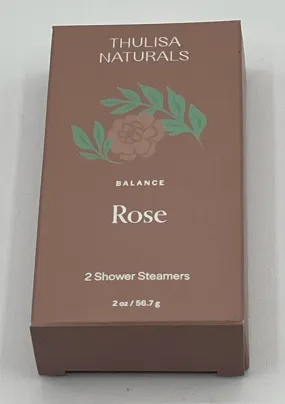 Rose Shower Steamers