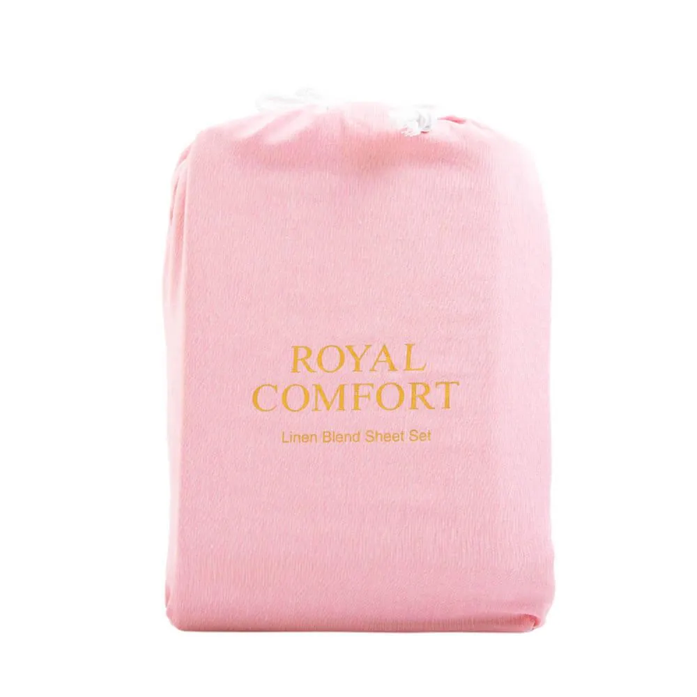 Royal Comfort  Blend Sheet Set  Queen Mauve