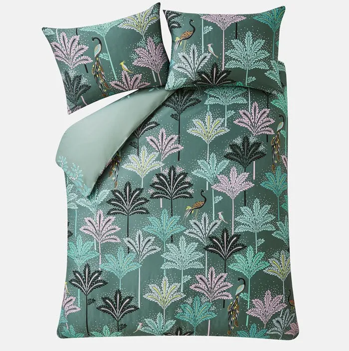 Sara Miller Peacock Filigree Duvet Cover Set