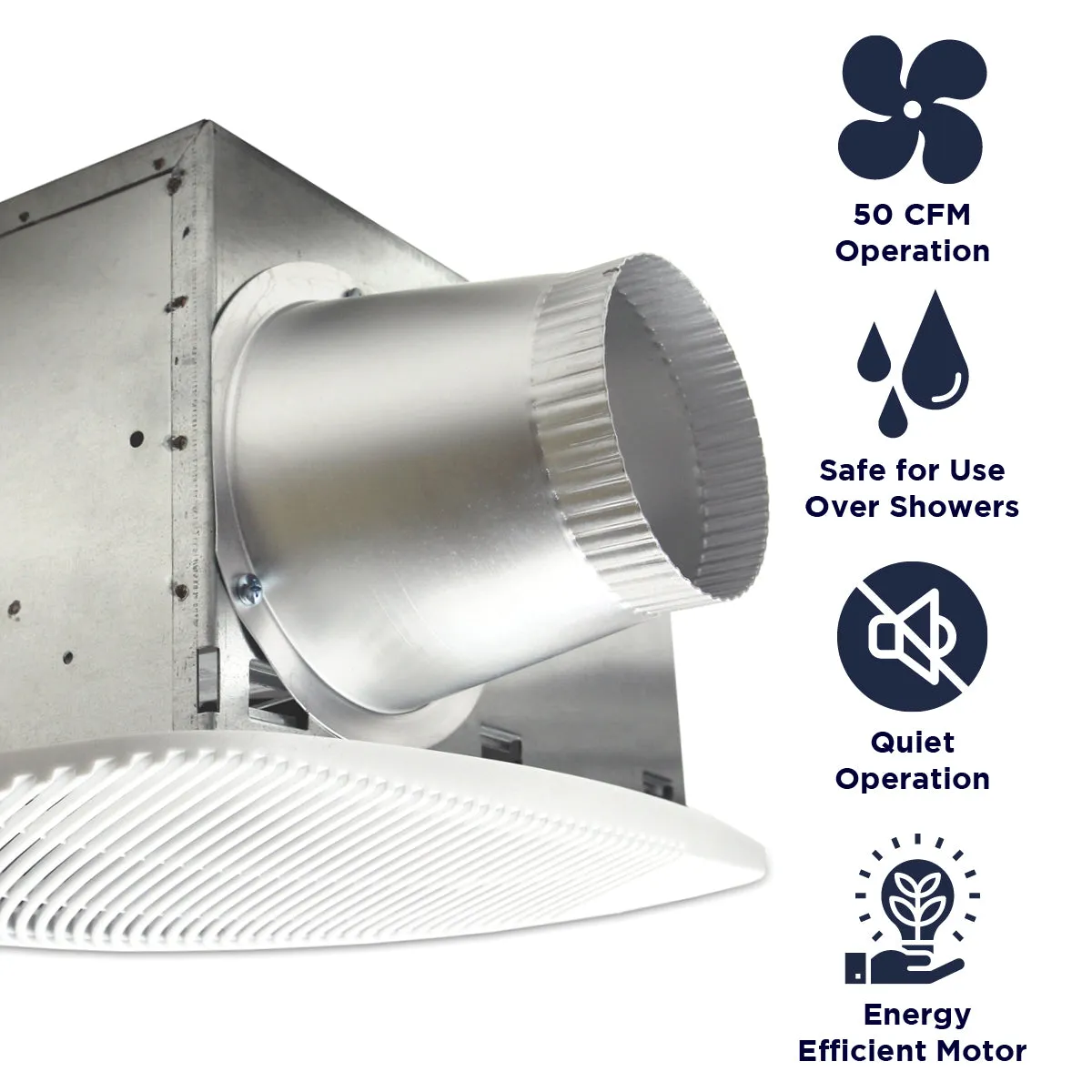 SH Series Ceiling Exhaust Bath Fans and Fan-Lights