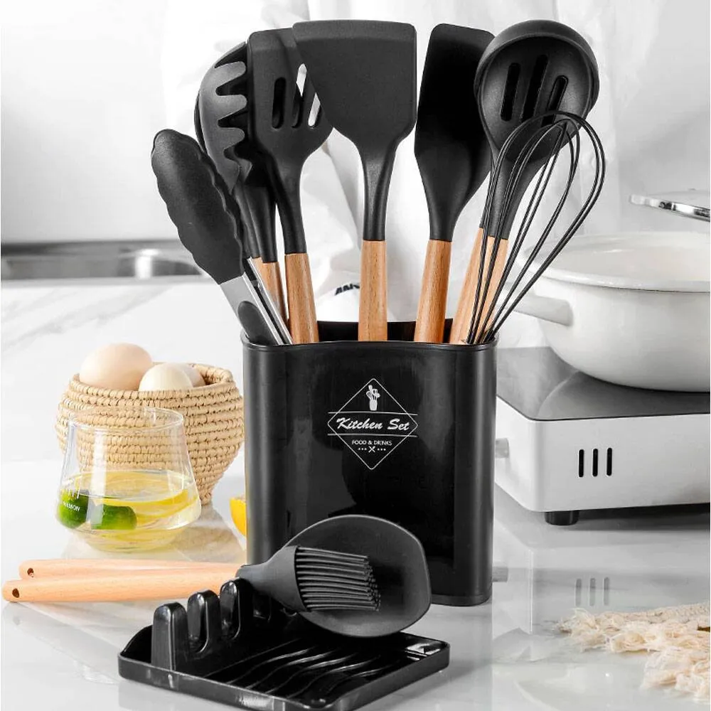 Silicone Cooking Utensils Set