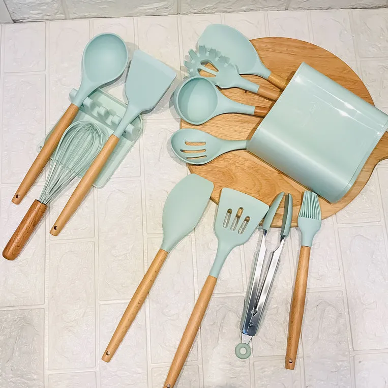 Silicone Cooking Utensils Set