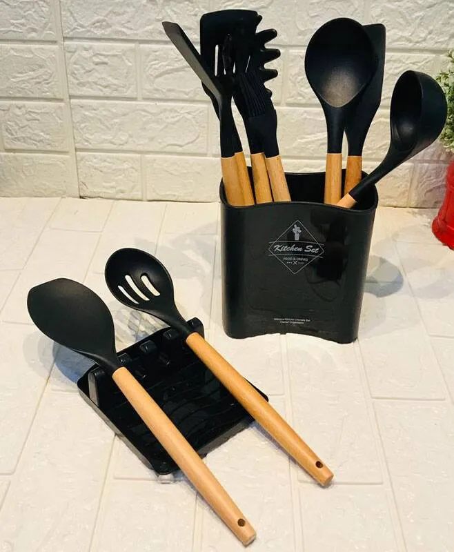 Silicone Cooking Utensils Set