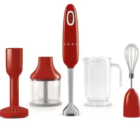 SMEG HBF02RDUK 50s Retro Style Hand Blender Red