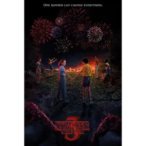 Stranger Things 3 Poster 191 - One Summer Can Change Everything