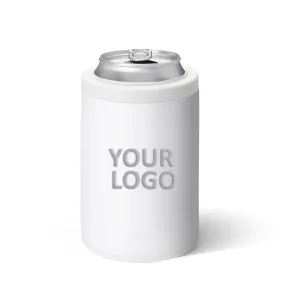 Swig 12 Oz Custom Can & Bottles Coolers, White