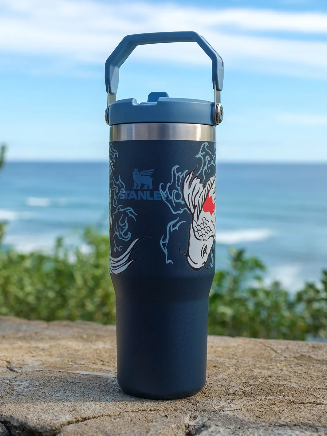 T&C Surf 30 oz Sumi Koi Stanley The IcefIow™ Flip Straw Tumbler