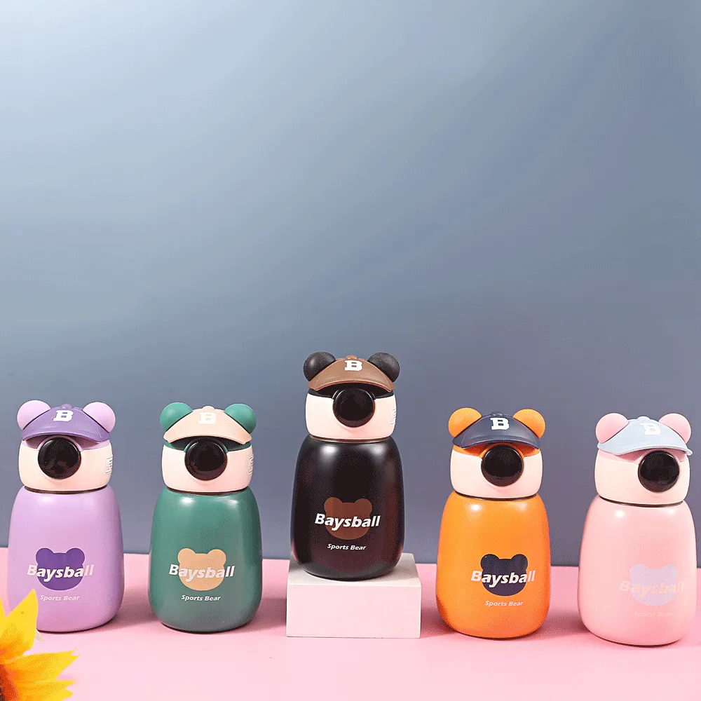 Teddy Bear Theme Water Bottle(450ml)