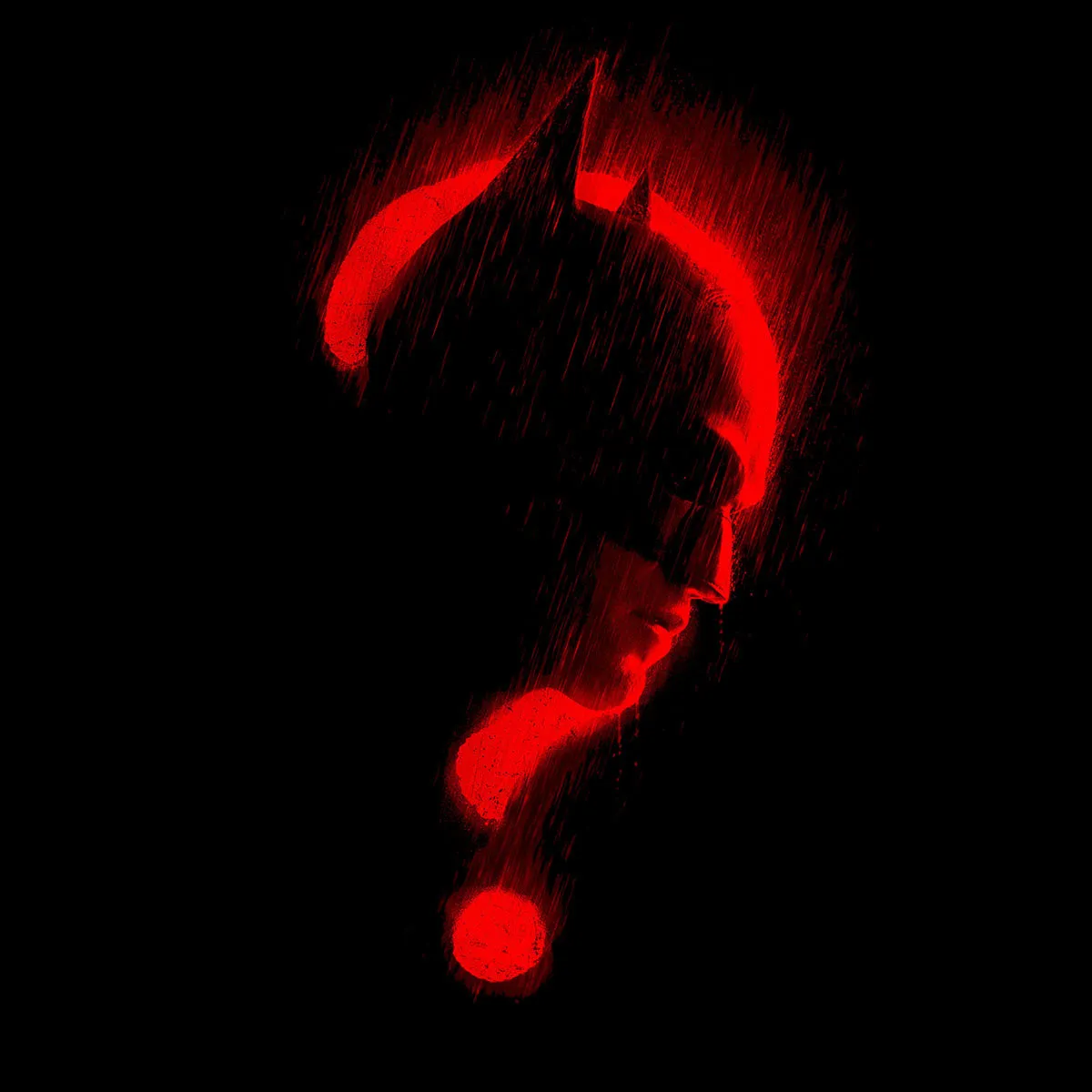 The Batman joker Question mark Movie T-shirt 2022 Superheroes Batman