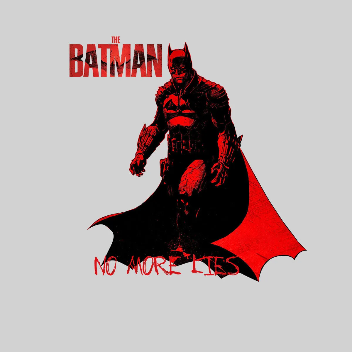 The Batman No More Lies Movie Kids T-shirt 2022 Superheroes Batman Bruce Wayne