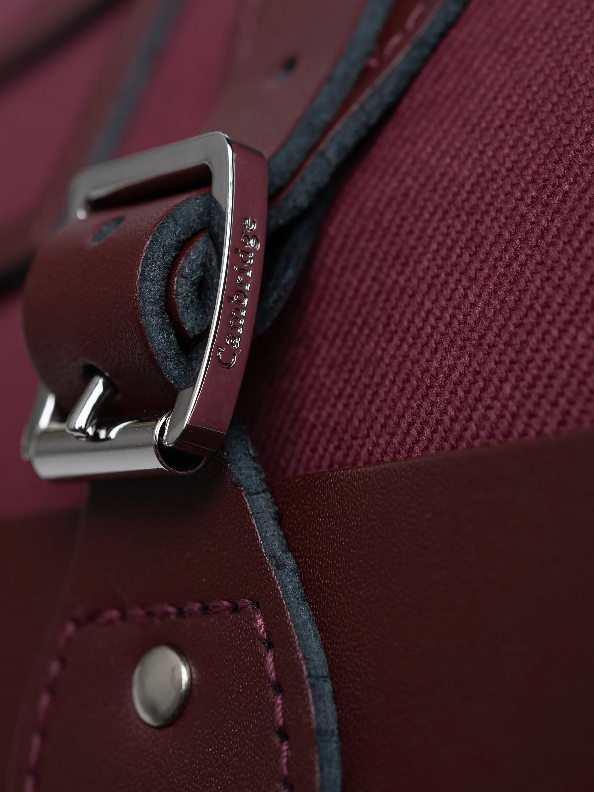 The Steamer Backpack -  Oxblood