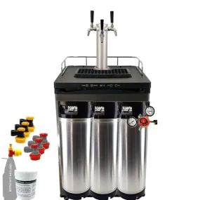 Three Tap Series X Kegerator - Homebrew Mega Pack