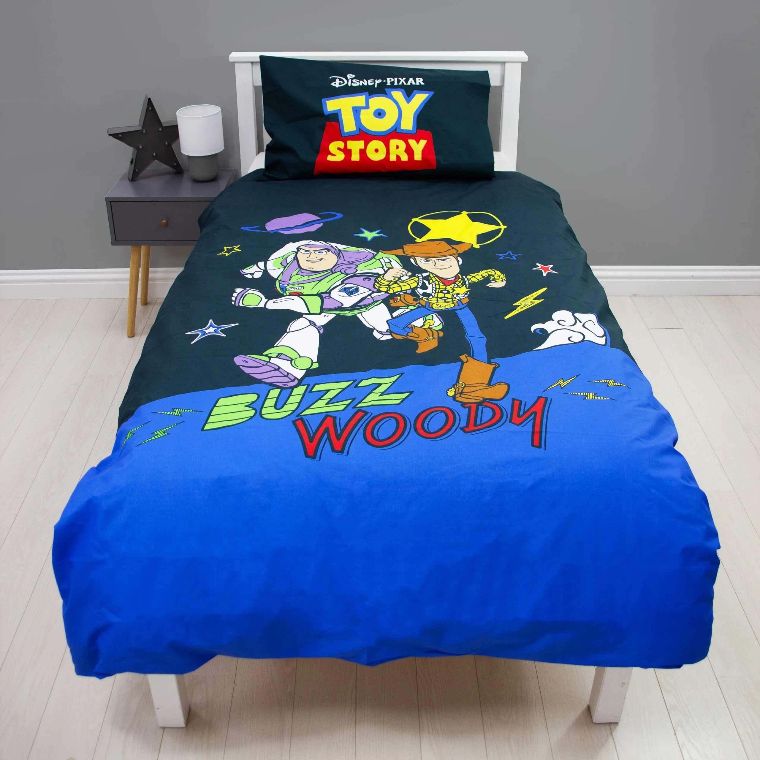 Toy Story Single Duvet Cover and Pillowcase Set